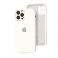 Чехол Silicone Case Full Camera на iPhone 13 Pro White