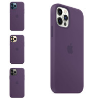 Чехол LUX Silicone Case для Iphone 12 Pro Max Amethyst without MagSafe Чехол LUX Silicone Case для Iphone 12 Pro Max Amethyst without MagSafe