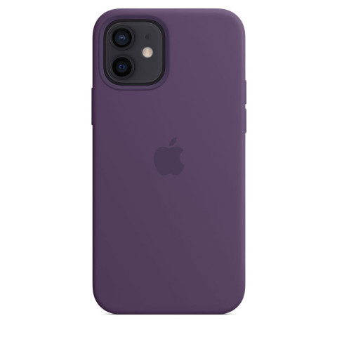 Чехол LUX Silicone Case with MagSafe для iPhone 12 и 12 Pro Amethyst Чехол LUX Silicone Case with MagSafe для iPhone 12 и 12 Pro Amethyst