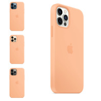 Чехол LUX Silicone Case для Iphone 12 Pro Max Cantaloupe without MagSafe Чехол LUX Silicone Case для Iphone 12 Pro Max Cantaloupe without MagSafe