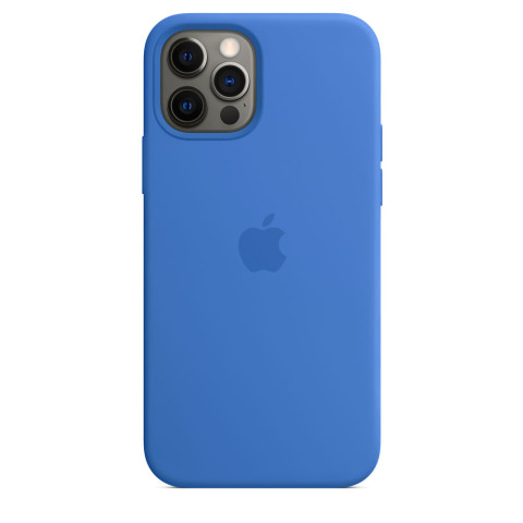 Чохол LUX Silicone Case на Iphone 12 Pro Max Capri blue without MagSafe