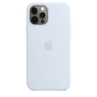 Чехол LUX Silicone Case with MagSafe для iPhone 12 Pro Max Cloud Blue 