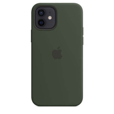 Чехол LUX Silicone Case with MagSafe для iPhone 12 mini Cyprus green 