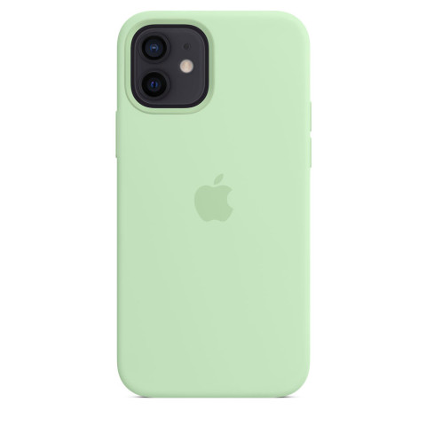 Чохол LUX Silicone Case with MagSafe на iPhone 12 mini Pistachio 