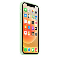 Чохол LUX Silicone Case with MagSafe на iPhone 12 mini Pistachio Чохол LUX Silicone Case with MagSafe на iPhone 12 mini Pistachio