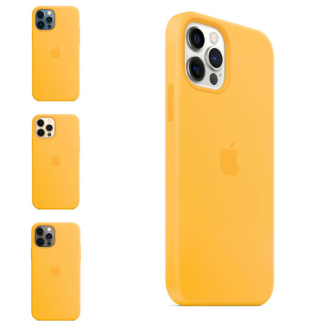 Чохол LUX Silicone Case на Iphone 12 Pro Max Sunflower without MagSafe