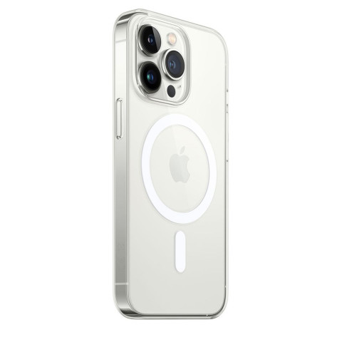 Прозорий чохол Clear Case MagSafe на Iphone 13 Pro
