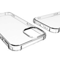 Чехол противоударный прозрачный для iPhone 16 Plus