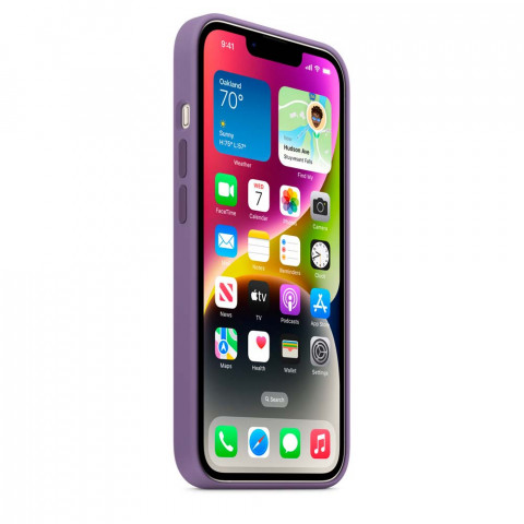 Чехол LUX Silicone Case для iPhone 14 Iris with MagSafe