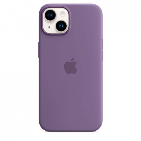 Чехол LUX Silicone Case для iPhone 14 Iris with MagSafe