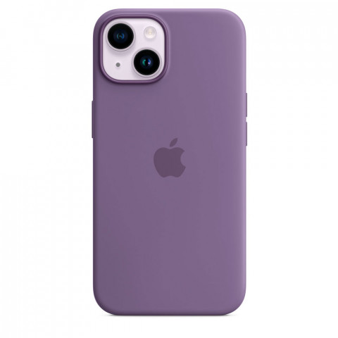 Чехол LUX Silicone Case для iPhone 14 Iris with MagSafe