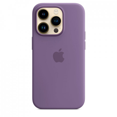 Чохол LUX Silicone Case для iPhone 14 Pro Max Iris with MagSafe