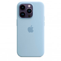 Чехол LUX Silicone Case на iPhone 14 Pro Sky with MagSafe
