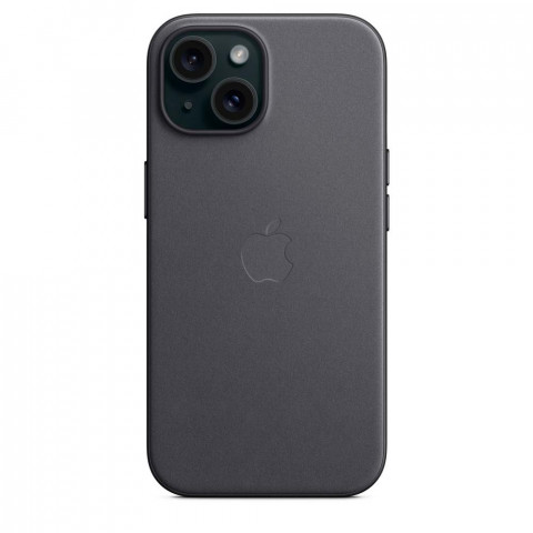 Чехол FineWoven Case with MagSafe для iPhone 15 Black