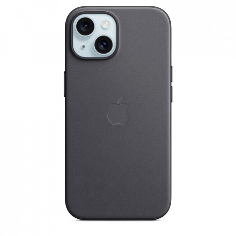 Чехол FineWoven Case with MagSafe для iPhone 15 Black