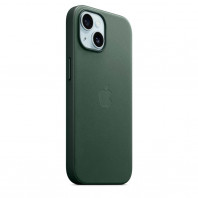 Чехол FineWoven Case with MagSafe для iPhone 15 Evergreen Чехол FineWoven Case with MagSafe для iPhone 15 Evergreen
