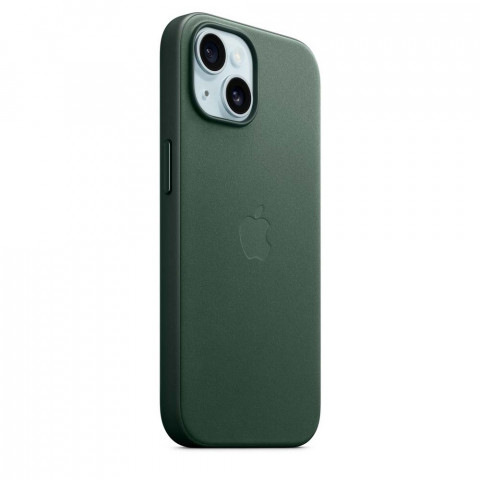 Чехол FineWoven Case with MagSafe для iPhone 15 Evergreen