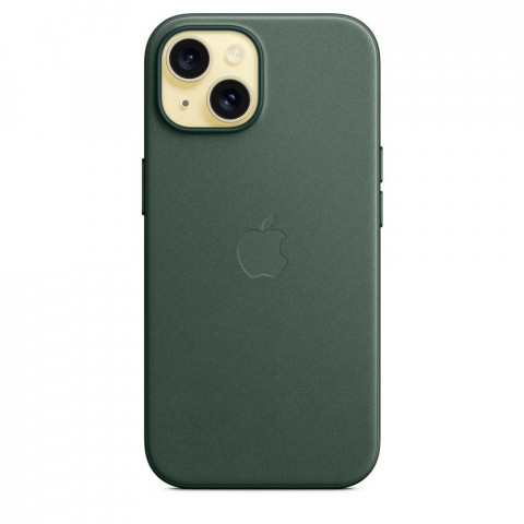 Чехол FineWoven Case with MagSafe для iPhone 15 Evergreen