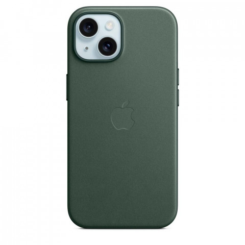 Чехол FineWoven Case with MagSafe для iPhone 15 Evergreen