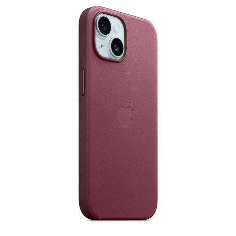 Чехол FineWoven Case with MagSafe на iPhone 15 Mulberry