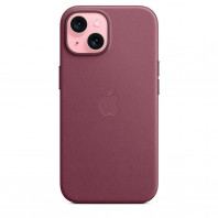 Чехол FineWoven Case with MagSafe на iPhone 15 Mulberry