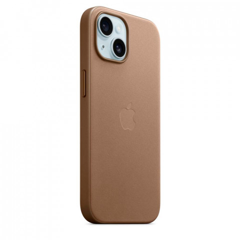Чехол FineWoven Case with MagSafe для iPhone 15 Taupe