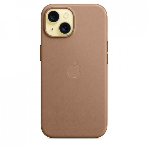 Чехол FineWoven Case with MagSafe для iPhone 15 Taupe