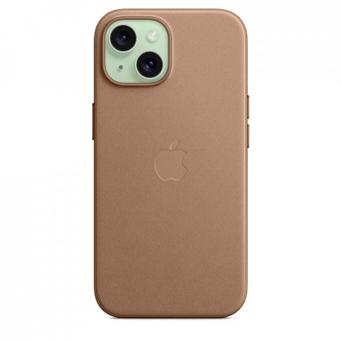 Чехол FineWoven Case with MagSafe для iPhone 15 Taupe
