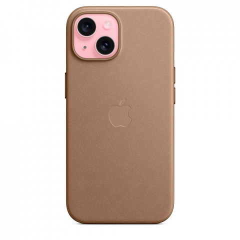 Чехол FineWoven Case with MagSafe для iPhone 15 Taupe