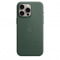 Чехол FineWoven Case with MagSafe для iPhone 15 Pro Evergreen