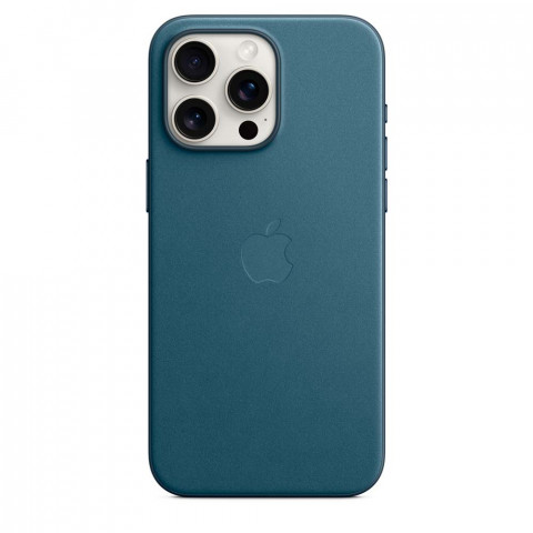 Чехол FineWoven Case with MagSafe на iPhone 15 Pro Pacific Blue