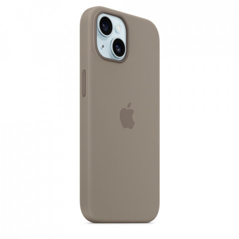 Чехол LUX Silicone Case на iPhone 15 Clay with MagSafe