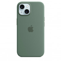 Чехол LUX Silicone Case для iPhone 15 Plus Cypress with MagSafe