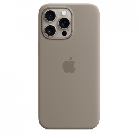Чехол LUX Silicone Case на iPhone 15 Pro Clay with MagSafe