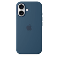 Чехол LUX Silicone Case на iPhone 16 Plus Denim with MagSafe