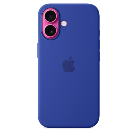 Чехол LUX Silicone Case на iPhone 16 Plus Ultramarine with MagSafe