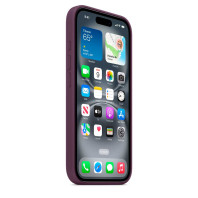 Чехол LUX Silicone Case на iPhone 16 Plus Plum with MagSafe Чехол LUX Silicone Case на iPhone 16 Plus Plum with MagSafe