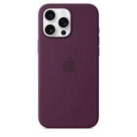 Чохол LUX Silicone Case на iPhone 16 Pro Plum with MagSafe