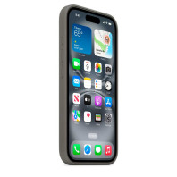 Чехол LUX Silicone Case на iPhone 16 Plus Stone Gray with MagSafe Чехол LUX Silicone Case на iPhone 16 Plus Stone Gray with MagSafe