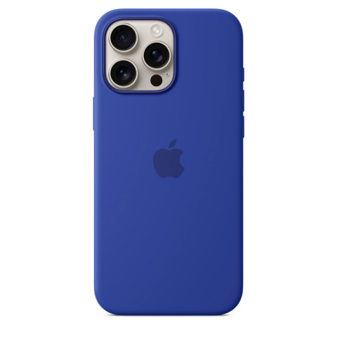 Чохол LUX Silicone Case на iPhone 16 Pro Ultramarine with MagSafe