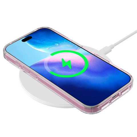 Чехол Silicone clear case with MagSafe для iPhone 17 Pro