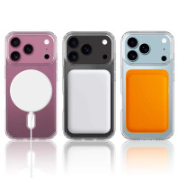 Чехол Silicone clear case with MagSafe для iPhone 17 Pro
