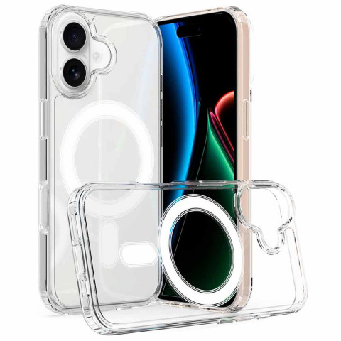 Чохол Silicone clear case with MagSafe для iPhone 17