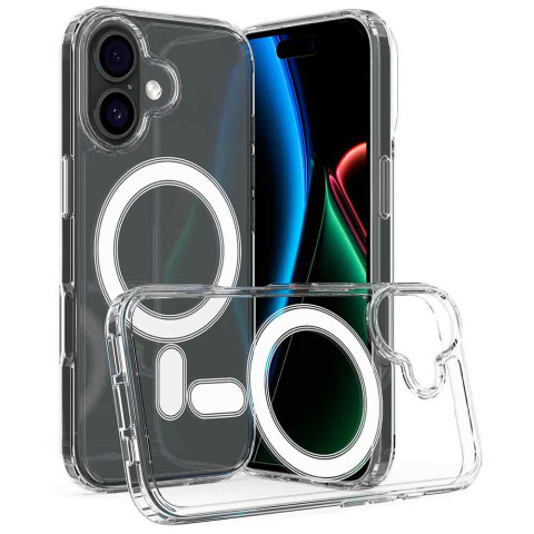 Чохол Silicone clear case with MagSafe для iPhone 17