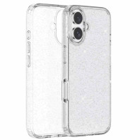 Чохол прозорий з блискітками для iPhone 17 Чохол прозорий з блискітками для iPhone 17