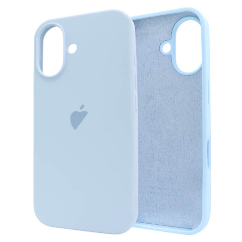 Чохол (copy) Full Silicone Case на Iphone 17 Sky blue Чохол (copy) Full Silicone Case на Iphone 17 Sky blue
