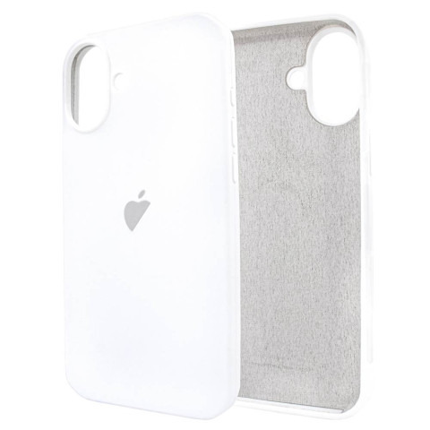 Чехол (copy) Full Silicone Case на iPhone 17 White Чехол (copy) Full Silicone Case на iPhone 17 White