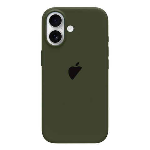 Чохол (copy) Full Silicone Case для iPhone 17 Army green