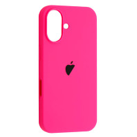 Чехол (copy) Full Silicone Case на Iphone 17 Barbie pink black apple
