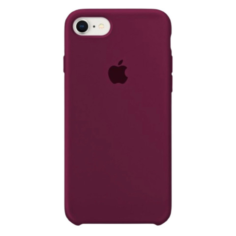 Чехол (copy) Silicone Case на Iphone 7 Marsala